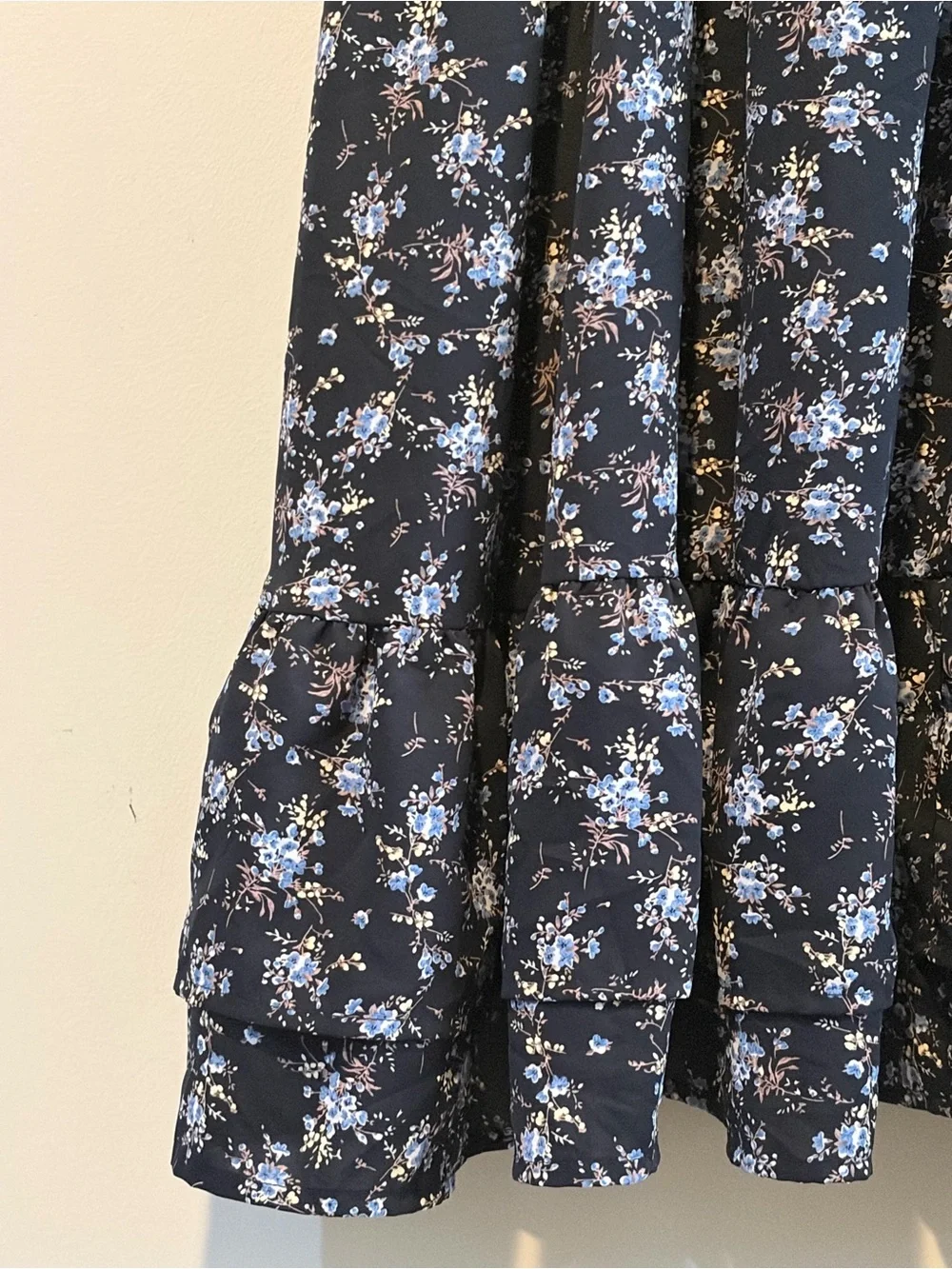 Scarlet Darkness Nightfall Floral Victorian Ruffle Maxi Dress XL - Picture 10 of 12